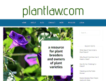 Tablet Screenshot of plantlaw.com